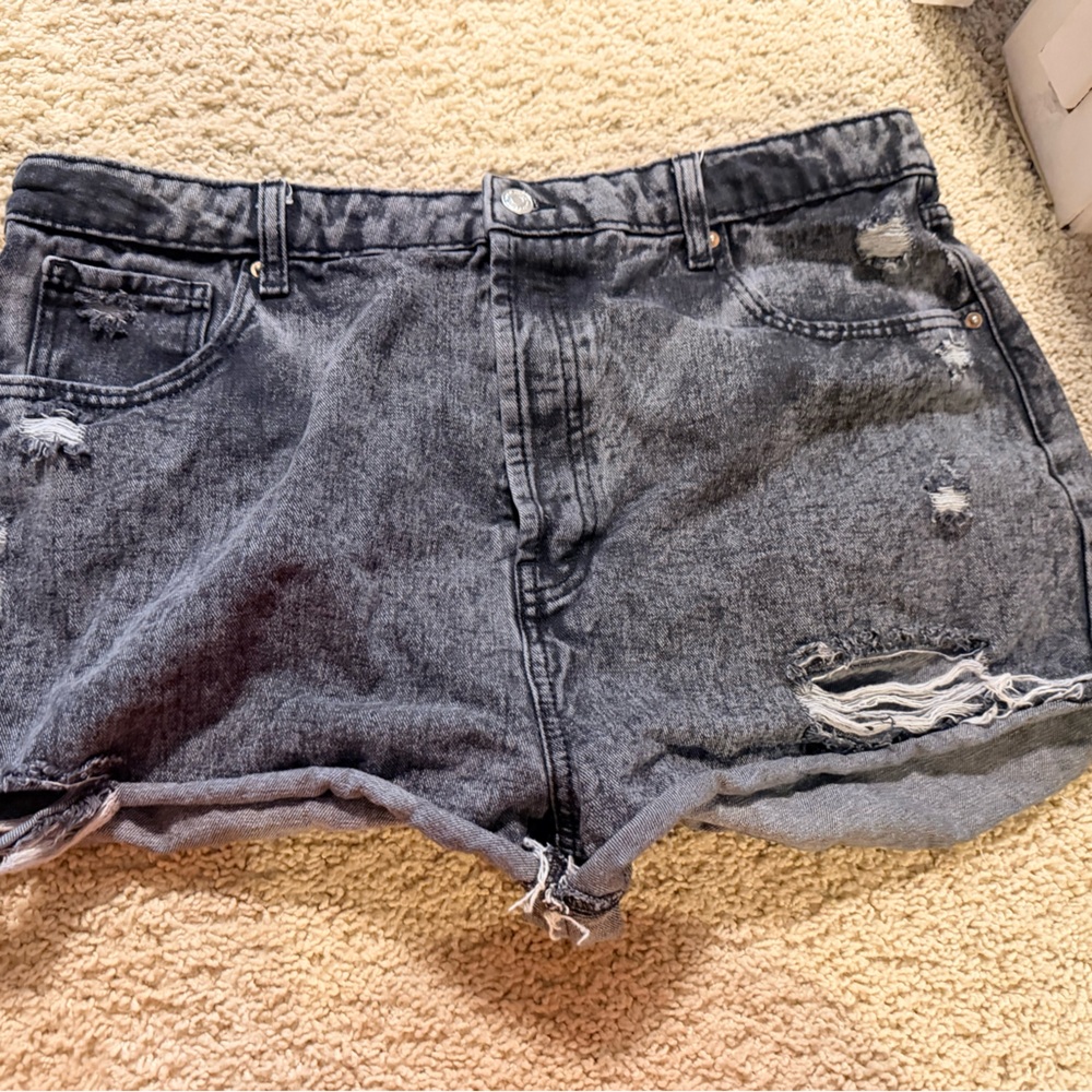 Wild Fable Black Denim Jean Shorts